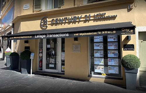 Agence immobilière CENTURY 21 Lafage Transactions, 06300 NICE